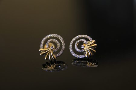 Celestial diamond stud