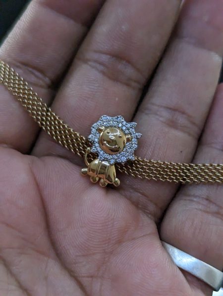 Lion Diamond Bracelet