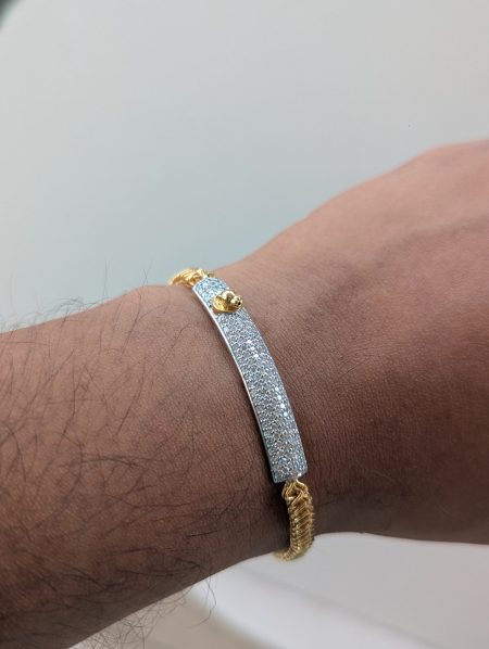 Leo diamond bracelet